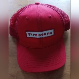 Firestone Kids Red Mesh Cap